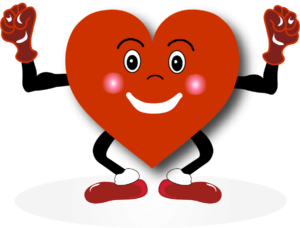 heart flexing muscles